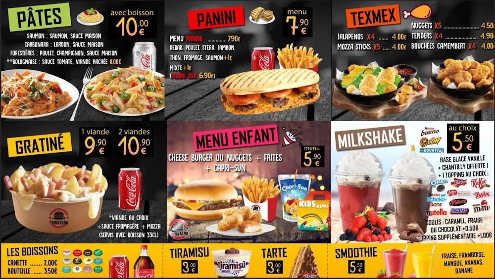 Le Mustang - Menu Image 1